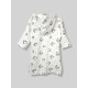Мусліновий халатик на кнопках Пандочки Decoza Moms XL92110-ms033 92-110 см