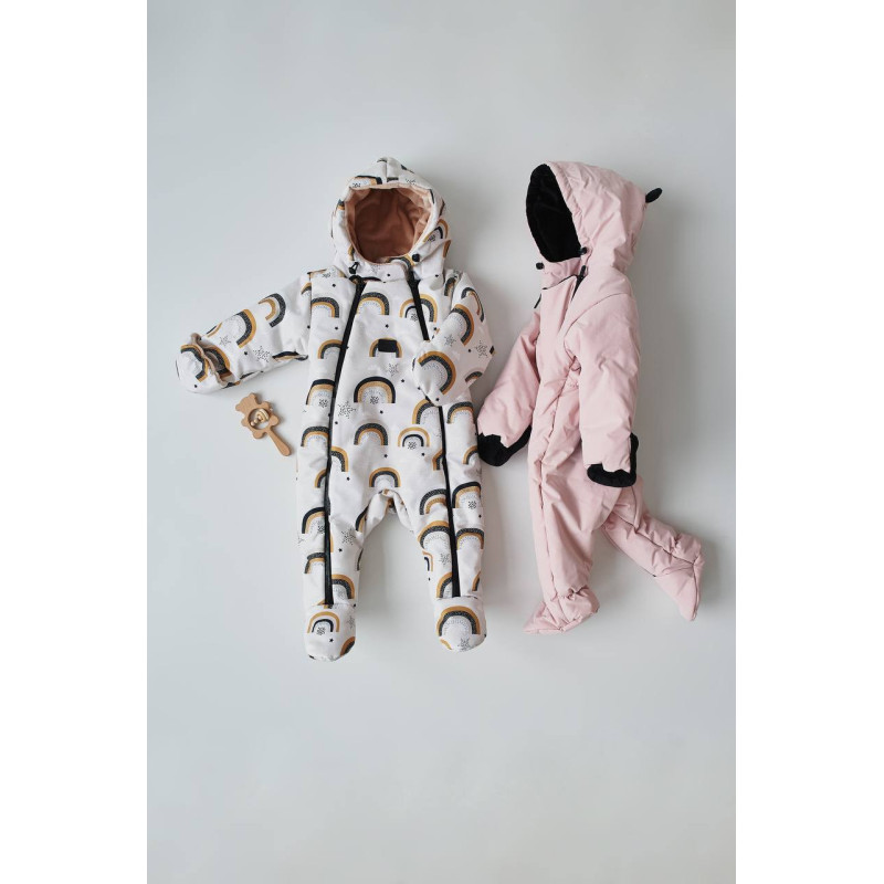 Зимовий комбінезон з закритими ніжками Райдуги Decoza Moms zimakomb03-OP40 56-62 см