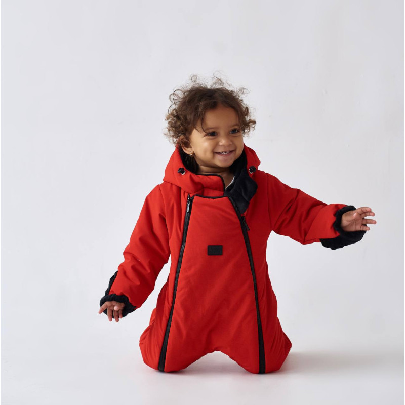Зимовий комбінезон з закритими ніжками Червоний Decoza Moms zimakomb03-pm001 56-62