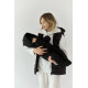 Зимовий комбінезон з закритими ніжками Чорний Decoza Moms zimakomb03-PM010 56-62 см