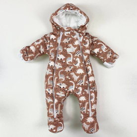 Зимовий комбінезон з закритими ніжками Діно Decoza Moms zimakomb1218-OP42 80-86 см