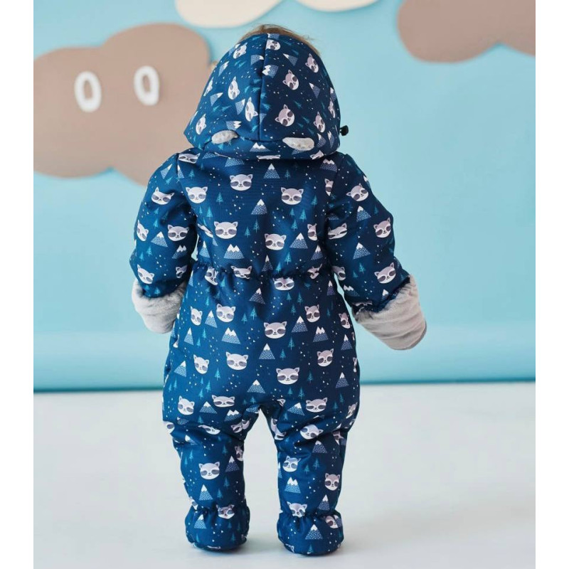 Зимовий комбінезон з закритими ніжками Єноти Decoza Moms zimakomb36-OP35 62-68