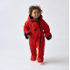 Зимовий комбінезон з закритими ніжками Червоний Decoza Moms zimakomb36-pm001 62-68