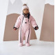 Зимовий комбінезон з закритими ніжками Пудра Decoza Moms zimakomb36-pm003 62-68