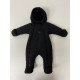 Зимовий комбінезон з закритими ніжками Чорний Decoza Moms zimakomb36-PM010 62-68 см