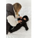 Зимовий комбінезон з закритими ніжками Чорний Decoza Moms zimakomb912-PM010 74-80 см