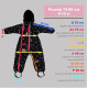 Зимовий комбінезон Чорний Decoza Moms zimk7480-O072-pl016 74-80 см