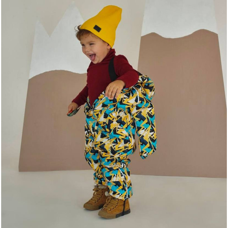Зимовий комбінезон Геометрія Decoza Moms zimk7480-OP030-pl016 74-80 см