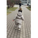 Зимовий комбінезон Серця на бежевому Decoza Moms zimk7480-OP304-pl016 74-80 см