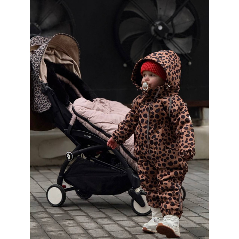 Зимовий комбінезон Гепардовий принт Decoza Moms zimk7480-OP305-pl016 74-80 см
