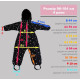 Зимовий комбінезон Чорний Decoza Moms zimk98104-O072-pl016 98-104 см
