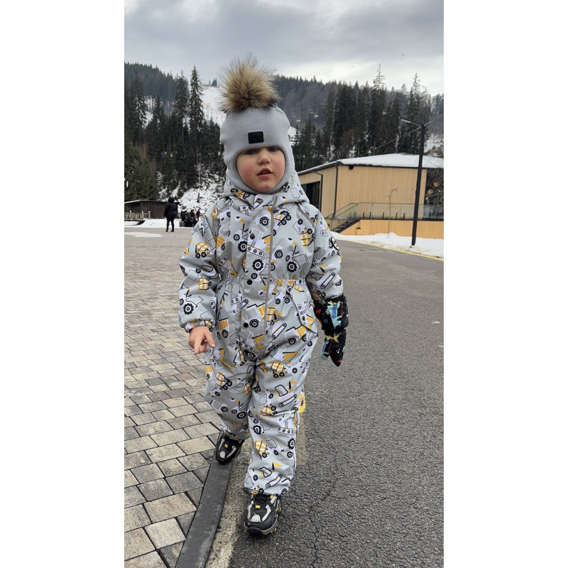 Зимовий комбінезон Тракторці Decoza Moms zimk98104-OP308-pl017 98-104 см