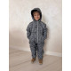 Зимовий комбінезон Зірки на сірому Decoza Moms zimk98104-Op309-pl016 98-104 см
