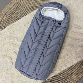 Зимовий кокон для новонароджених 'Сірий' Decoza moms zk-pm014-W04