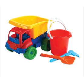 Пляжний набір з машиною Dede великий 350*270*250 мм
