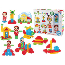 Конструктор Dede 75 елементів Cactus 320*320*70 мм