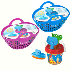 Пляжний набір Dede у кошику 295*205*190 мм