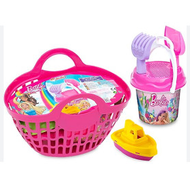 Пляжний набір Dede у кошику Barbie 295*205*190 мм