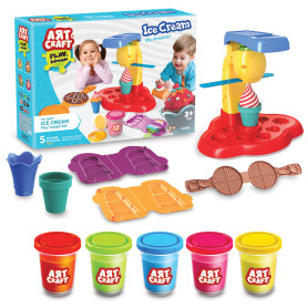Набір для творчості з тіста Dede Морозиво Art Craft 280 г 372*260*75 мм