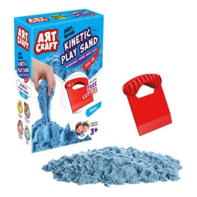Кінетичний пісок Dede синій Art Craft 500 г 130*175*53 мм