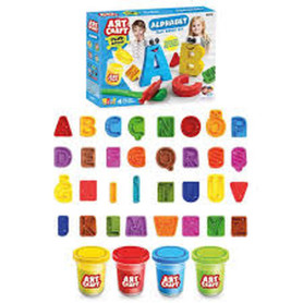 Набір для творчості з тіста Dede Алфавіт Art Craft 224 г 320*250*65 мм