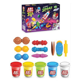 Набір для творчості з тіста Dede Космос Art Craft 380 г 370*260*75 мм