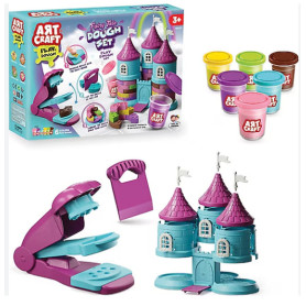 Набір для творчості з тіста Dede Казковий замок Art Craft 336 г 375*260*75 мм