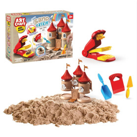 Кінетичний пісок Dede Замок Art Craft 750 г 375*260*75 мм