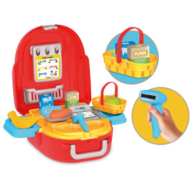 Рюкзак із наповненням для супермаркету Dede Candy&Ken 240*265*130 мм