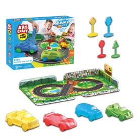 Кінетичний пісок Dede Автомобілі Art Craft 600 г 270*240*60 мм