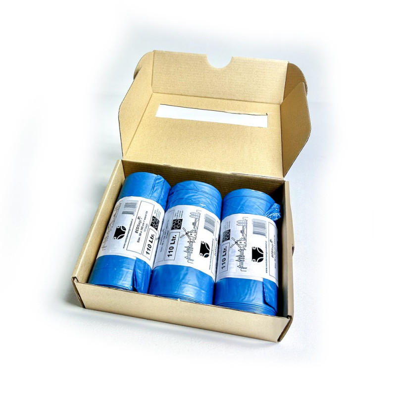 Мішки для сміття DiaperChamp Мішки для сміття Eco Multipack для Diaper Champ, 3x100 L в рулонах