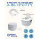 Горщик DiaperChamp 3 в 1 Potty Silver