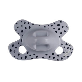 Пустушка Difrax силіконова Natural 0+ міс, Stone_dots