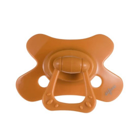 Пустушка Difrax силіконова Dental 12+ міс, Pumpkin