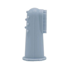 Зубна щітка Difrax Силіконова масажна, Blue