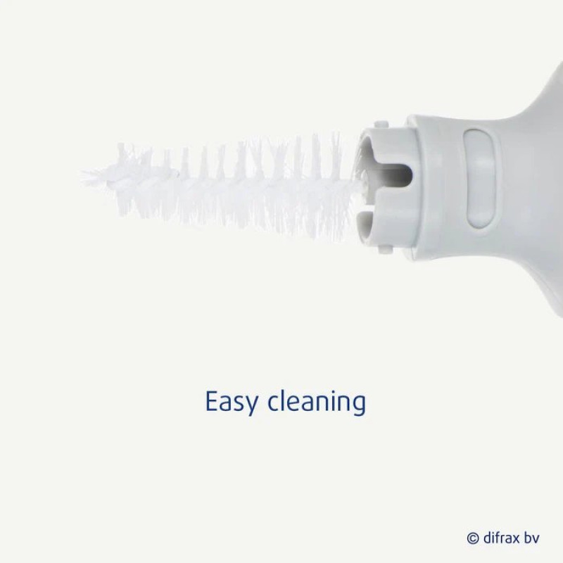 Пляшка Difrax Стартовий набір 3шт антиколікові пляшечки, щіточки для чищення, 2шт маленькі соски