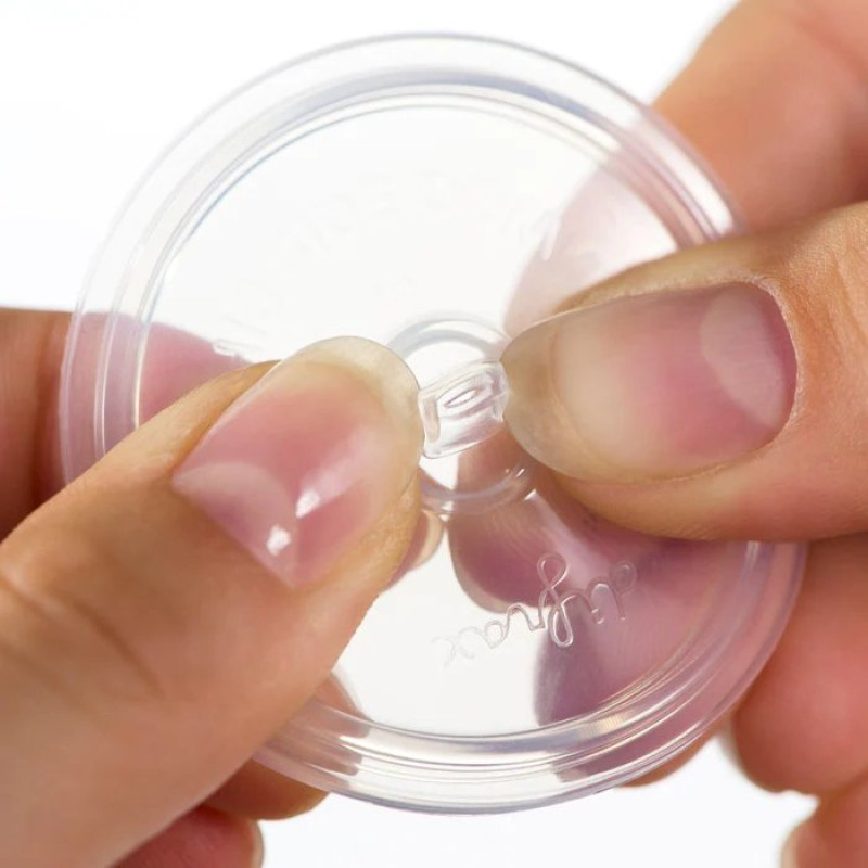 Пляшка Difrax Силіконовий антиколіковий клапан до пляшечок для годування 2шт