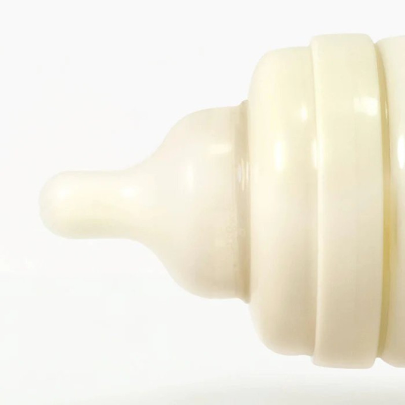 Соска Difrax Силіконова до пляшечки для годування S-bottle Wide середня M 2шт