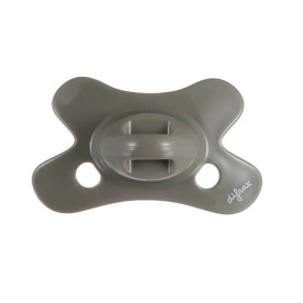 Пустушка Difrax силіконова Dental 0-6 міс, Clay