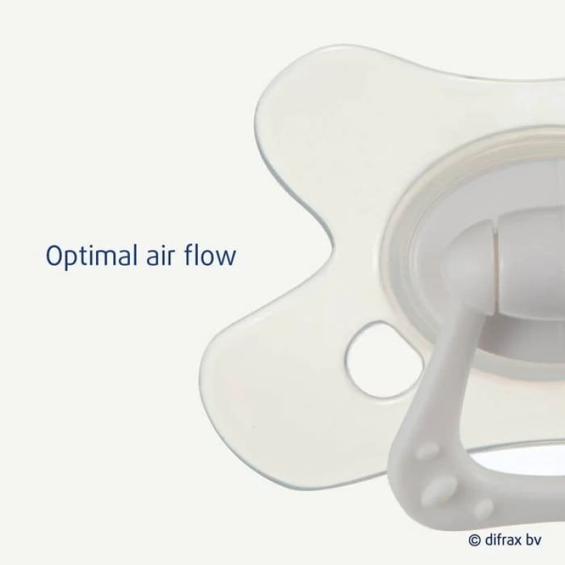 Пустушка Difrax силіконова Dental 6+ міс, Blossom