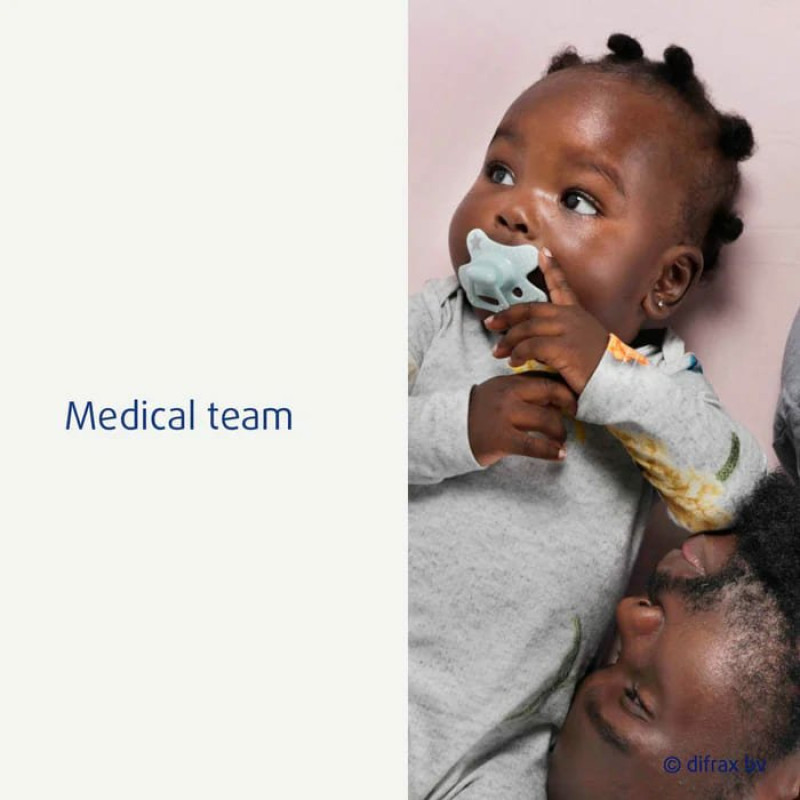 Пустушка Difrax силіконова Dental 6+ міс, Pistache