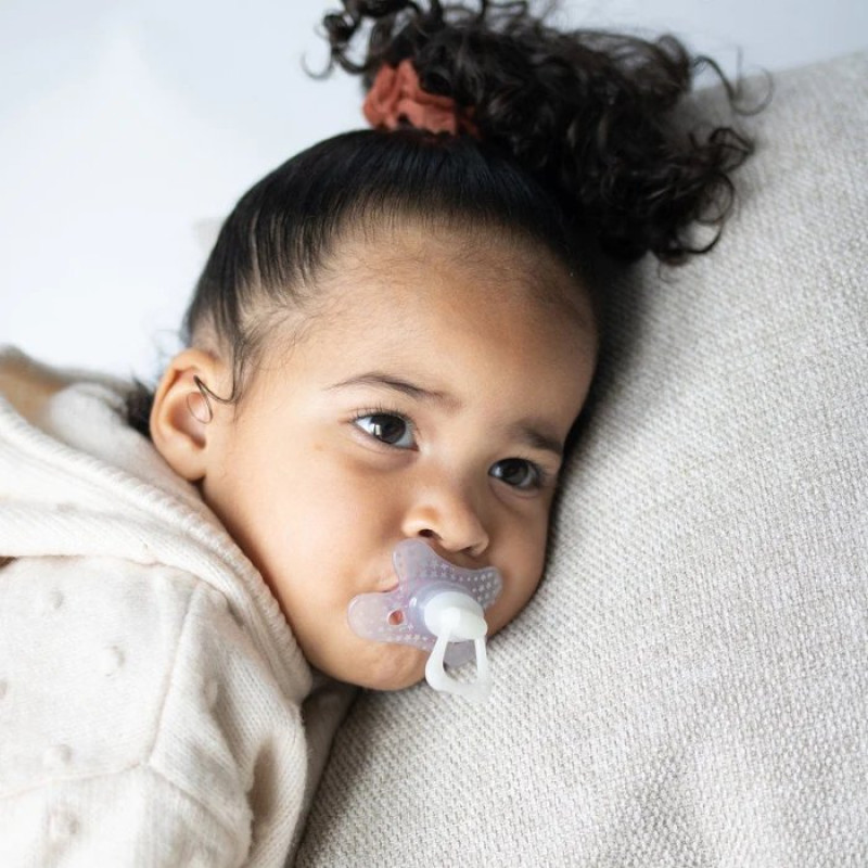 Пустушка Difrax силіконова нічна Dental Night 18+ міс