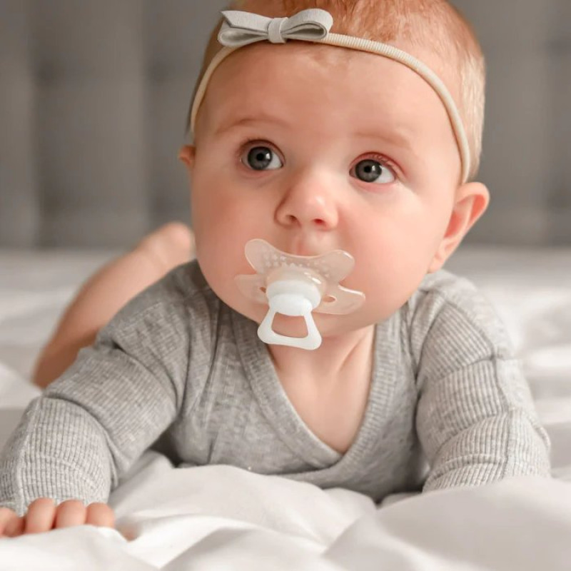 Пустушка Difrax силіконова нічна Dental Night 6+ міс