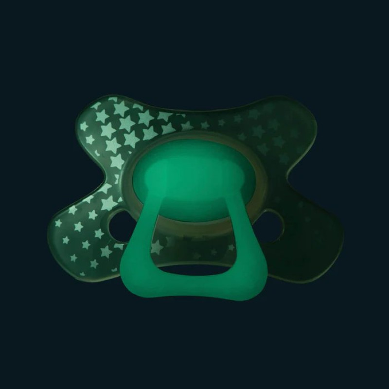 Пустушка Difrax силіконова нічна Dental Night 6+ міс