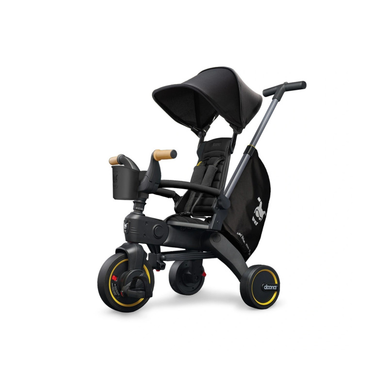 Велосипед Doona Складний триколісний Liki Trike S5 Nitro black