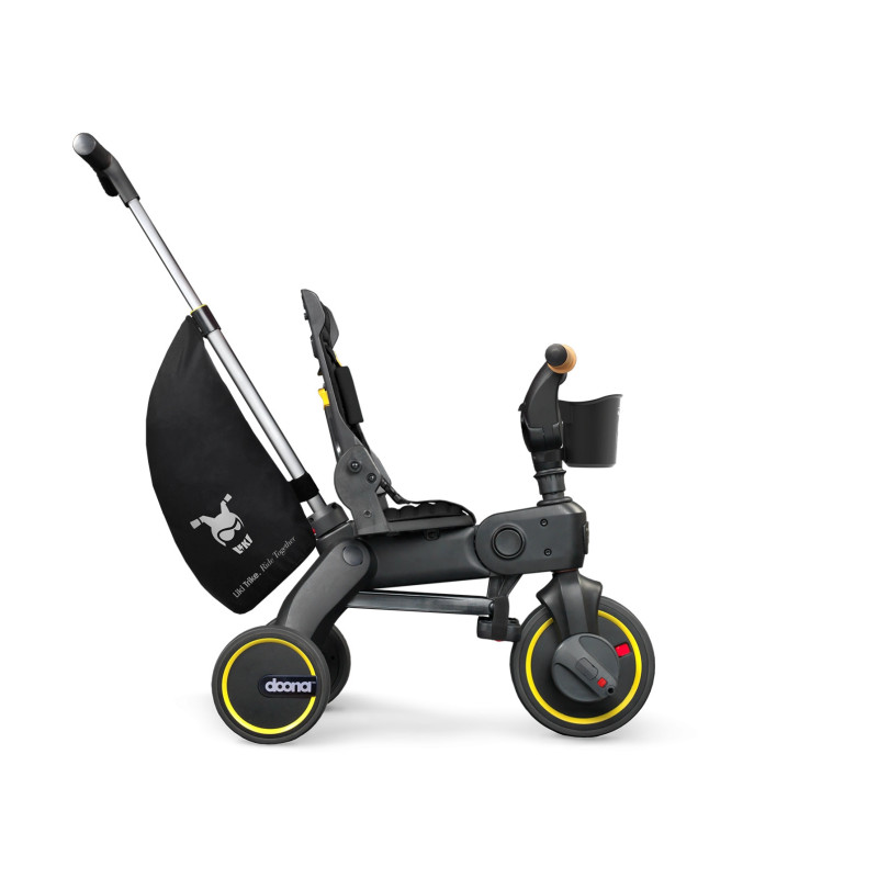Велосипед Doona Складний триколісний Liki Trike S5 Nitro black