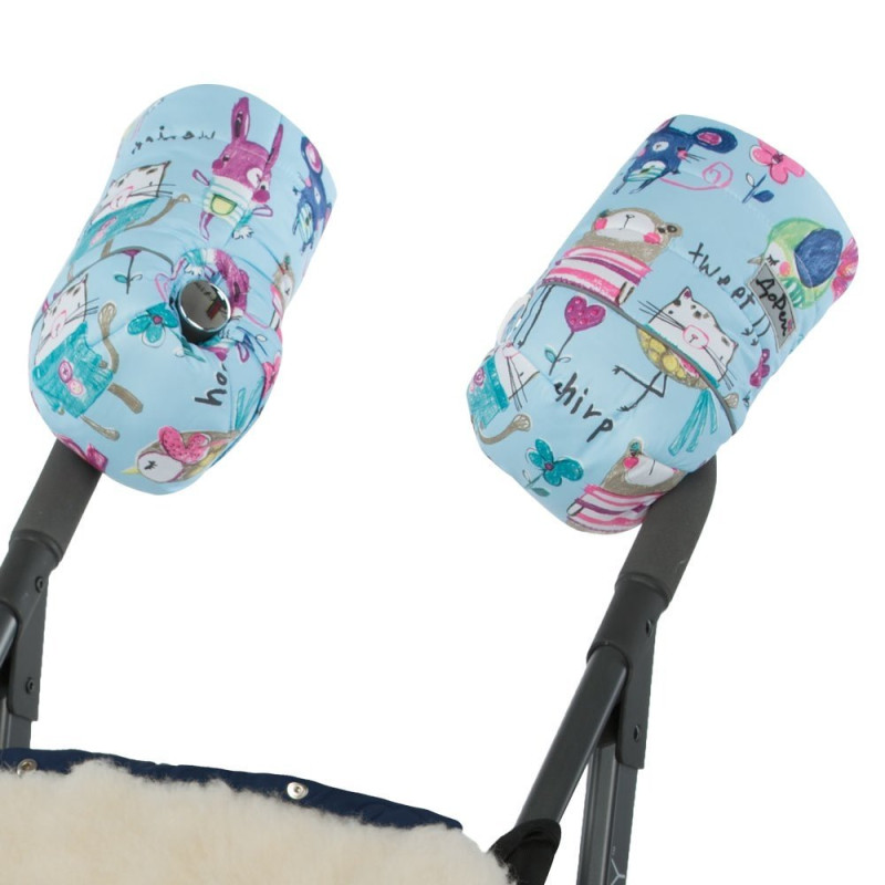 Муфта ДоРечі малюнки на блакитному фоні