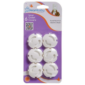 Заглушка для розетки DreamBaby великі EURO, 6 шт