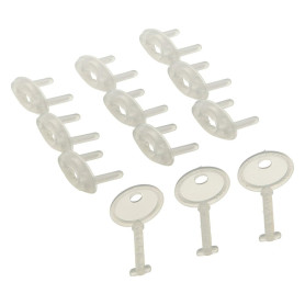 Заглушка для розетки DreamBaby 9 заглушок + 3 ключі EURO