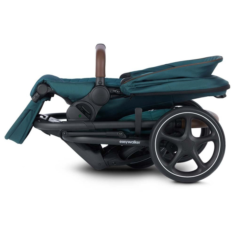 Універсальна коляска 2 в 1 Easywalker Harvey 5 Premium MIDDLE LUX jade green